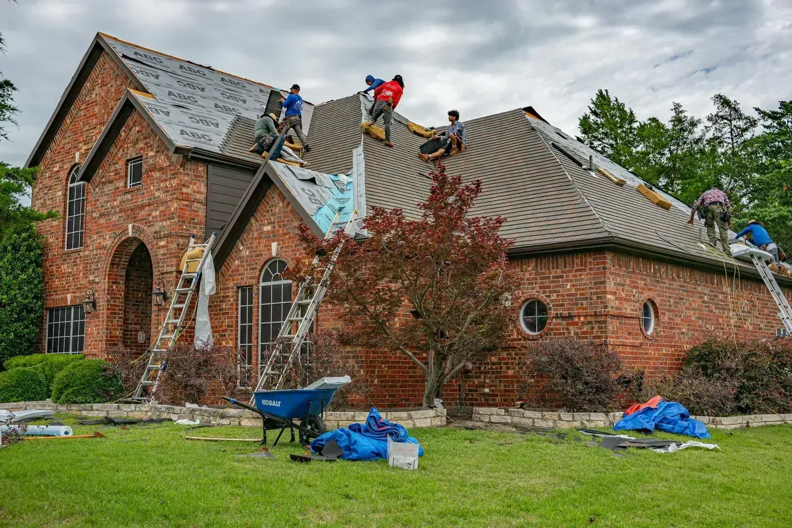 Charlotte Roof Master roofing work in Charlotte